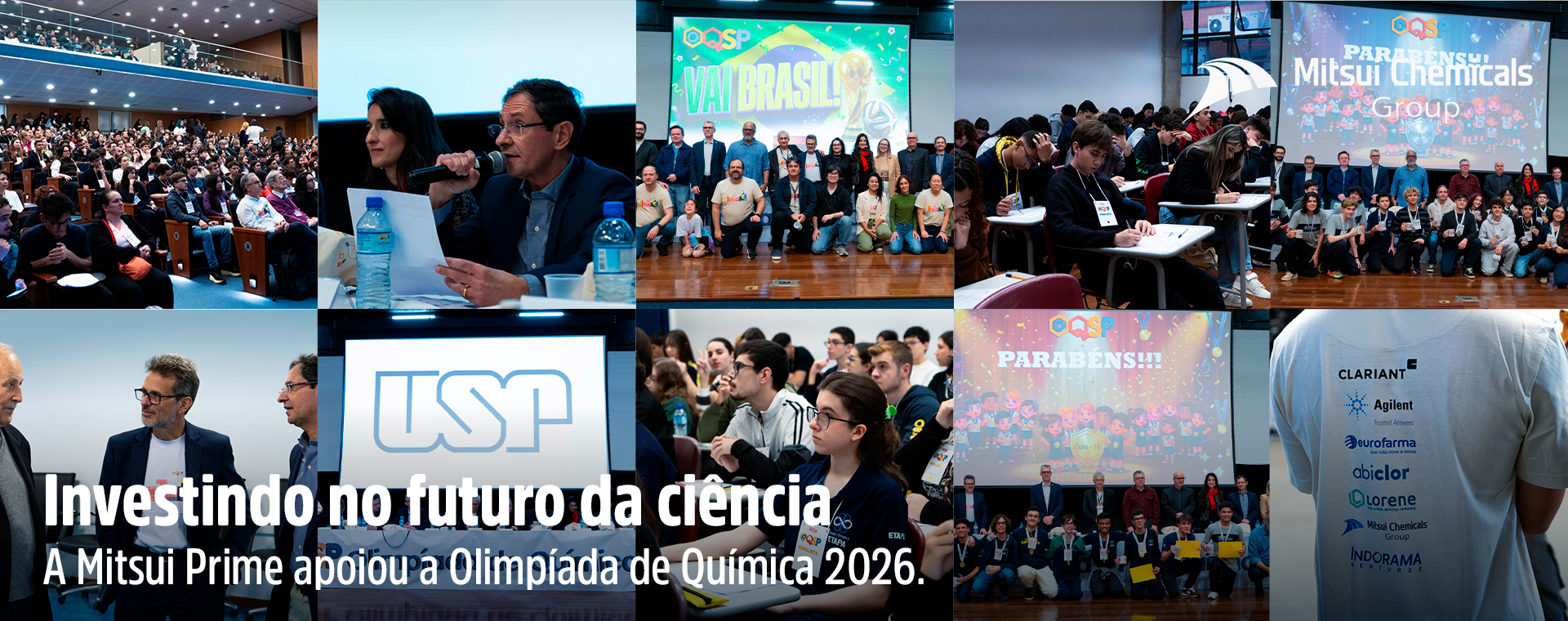 Mitsui Prime apoia a Olimpíada de Química 2026 e reforça compromisso com a educação